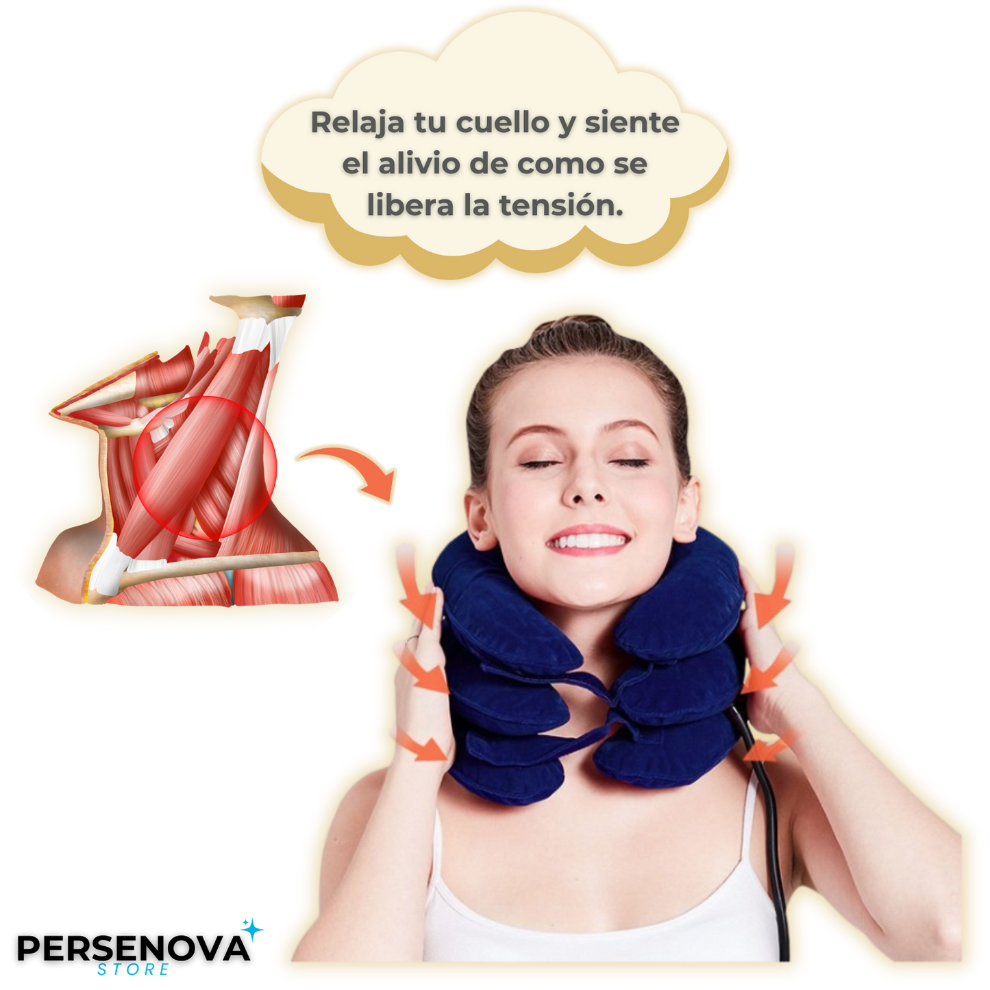 CerVital™ - Cojín corrector cervical