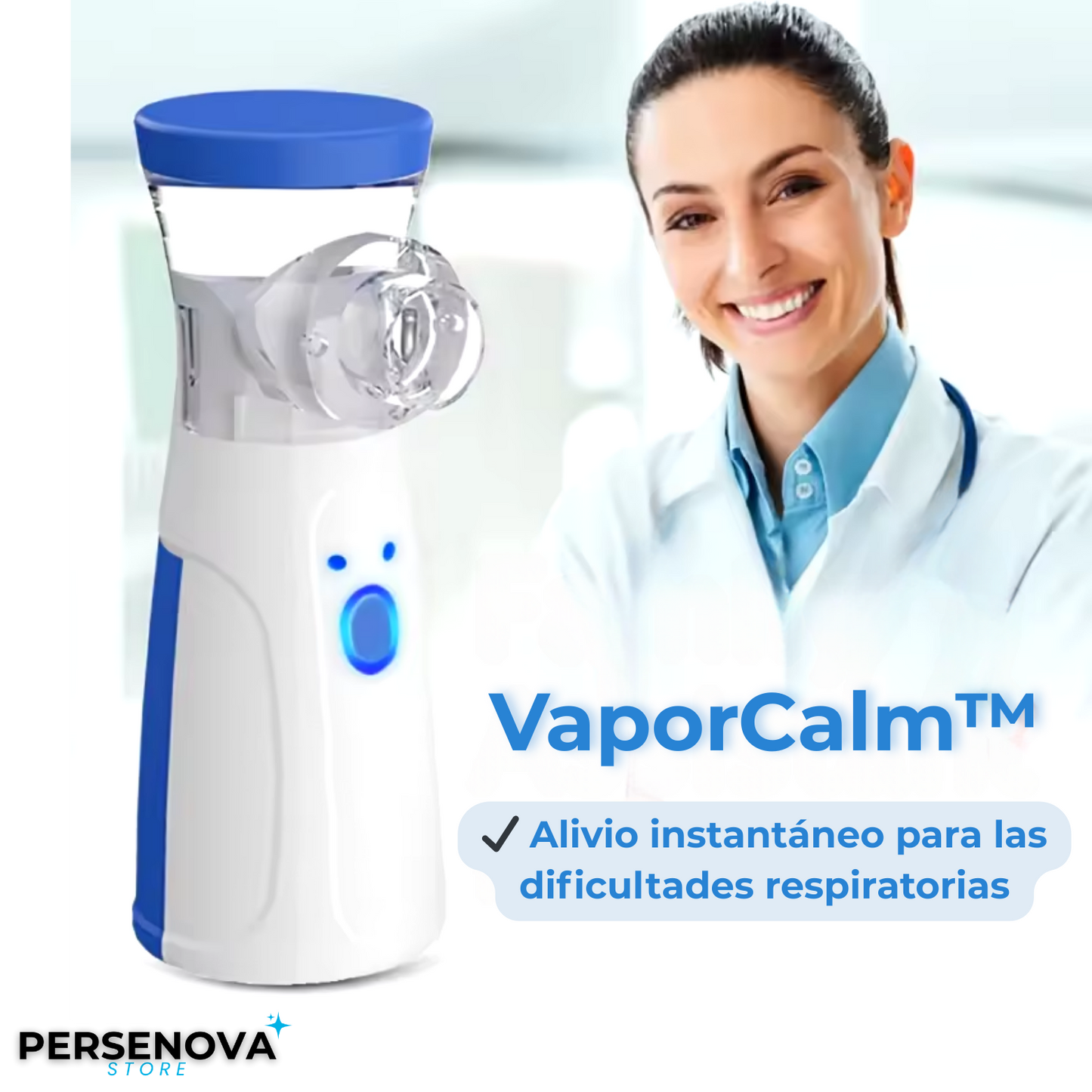 Nebulizador portátil - Respira sin preocupaciones